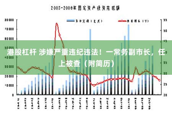 港股杠杆 涉嫌严重违纪违法！一常务副市长，任上被查（附简历）